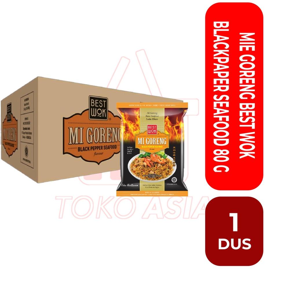 

X-ORY} ♡} // MIE GORENG BEST WOK BLACKPEPPER SEAFOOD 80G 1 DUS trending}