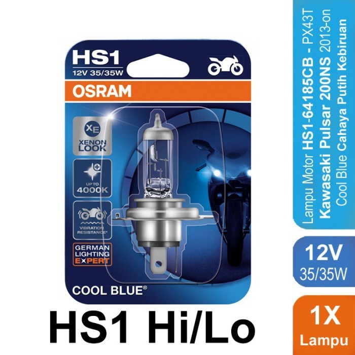 BOHLAM OSRAM COOL BLUE 200 NS  H4 (HS1)