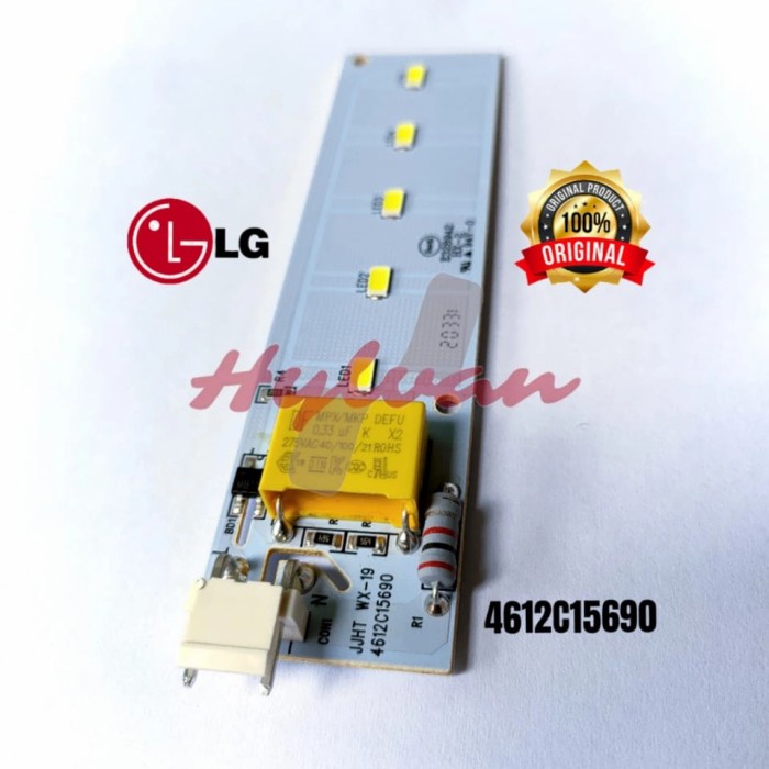 Segera Beli Lampu LED Display Kulkas 2 Pintu LG Super Cool 4612C15690 220VAC Limited