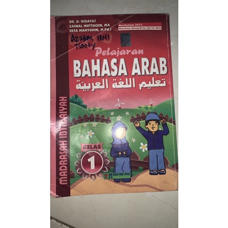 BAHASA ARAB KELAS 1
