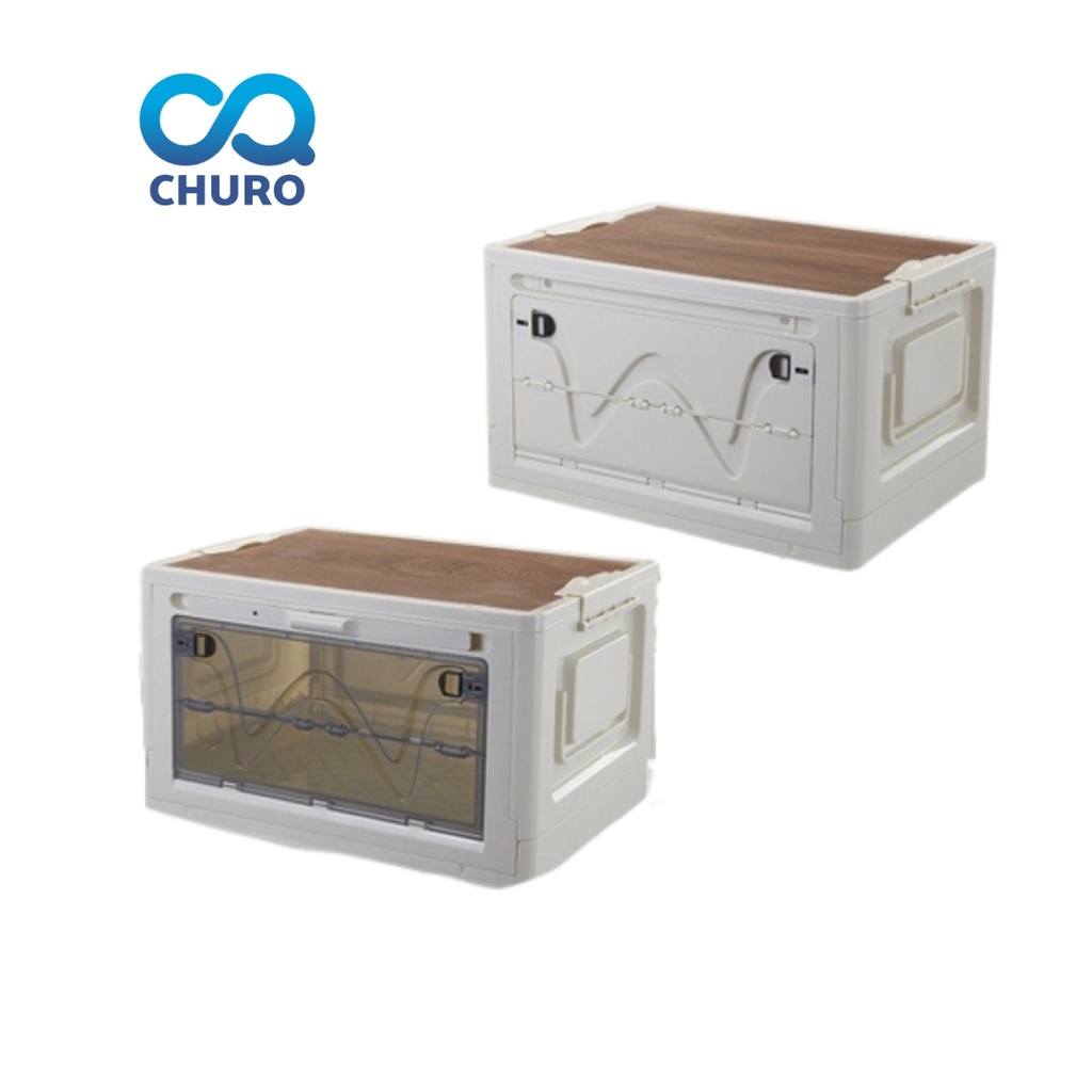 LED Storage Box Kotak Lipat Outdoor Box Camping Campervan Box With Light