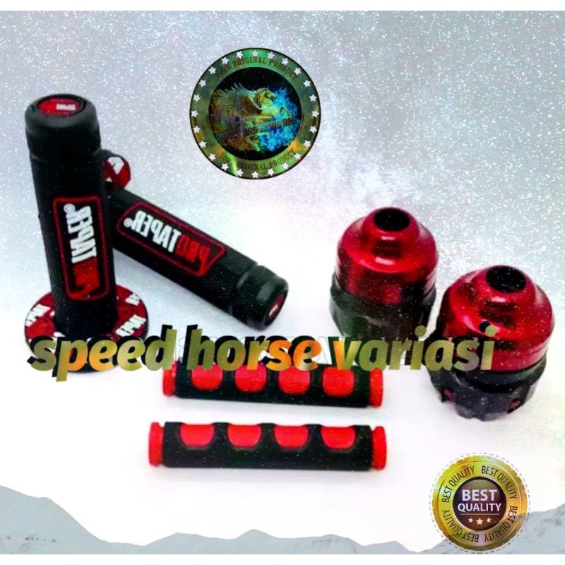 Paket murah meria Handgrip protaper plus Jalu As Roda plus Karet handle Universal