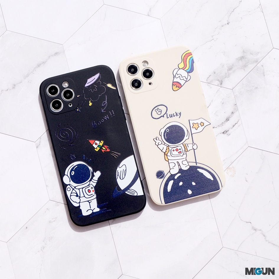 ASTRONAUT LUCKY CASE iPhone 6 7 8 Plus X XS MAX XR 11 12 PRO MAX