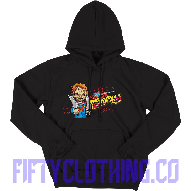 Jaket Hoodie Sweater Chucky Anak Usia 4tahun sampai 12tahun