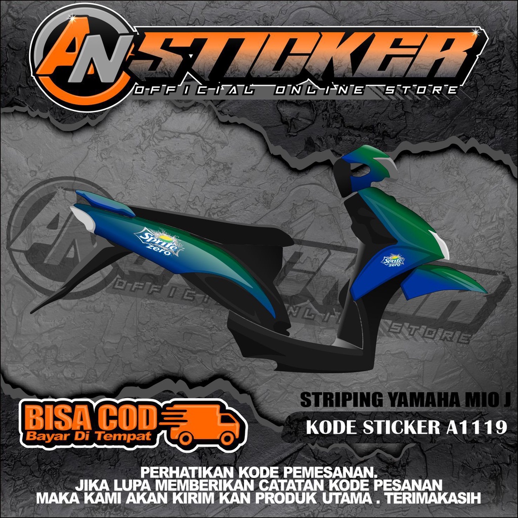 STRIPING SPRITE ALL MOTOR (BONUS LAMINASI)