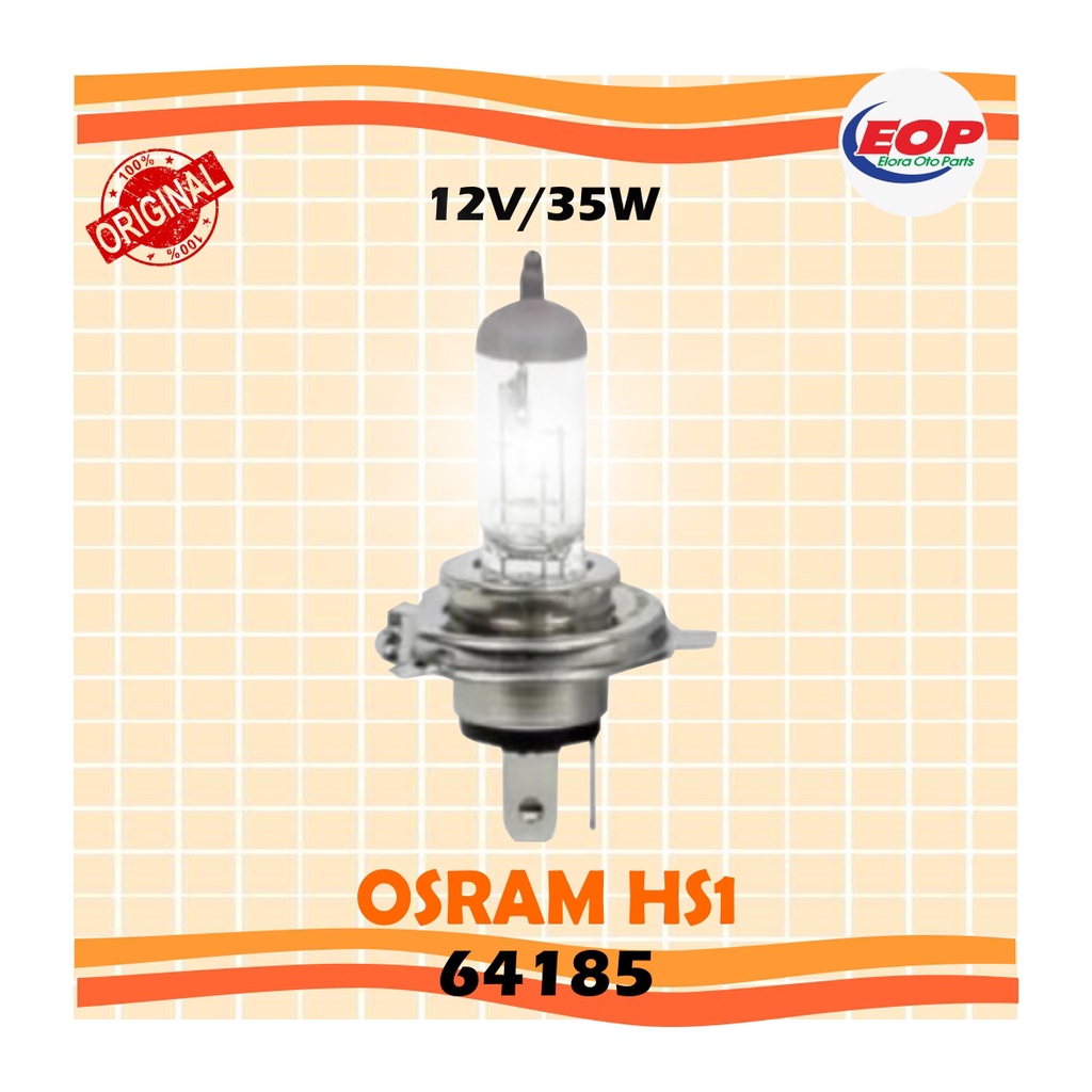 OSRAM HALOGEN Vixion Hs1 12v 35w kaki 3 64185