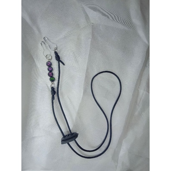 STRAP/LANYARD/GANTUNGAN/TALI MASKER MURAH CUSTOM NAMA