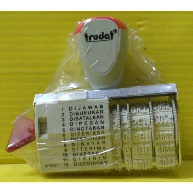 

Termurah Trodat 1117 Stempel Tanggal + Text Indonesia Ukuran 4 Mm Offic