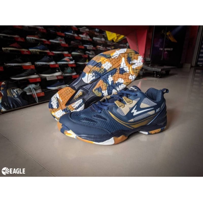 PROMO SALE Sepatu Badminton/Volly Eagle Jet Pro ll ORI