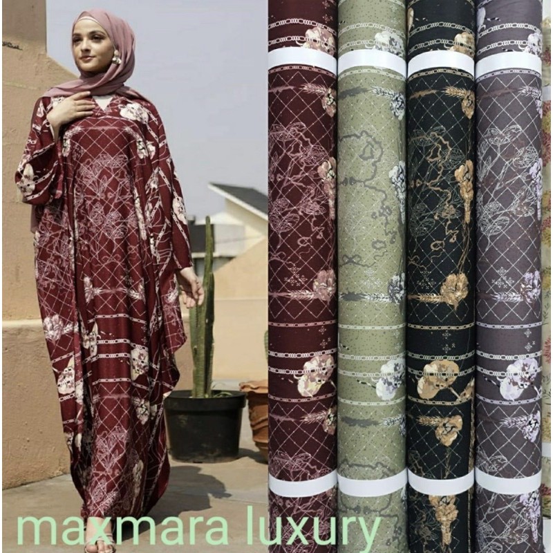 Aneka Kain Maxmara Satin Silk Motif Print