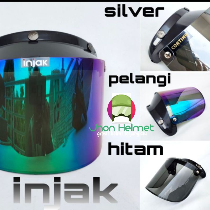 KACA HELM INJAK DATAR