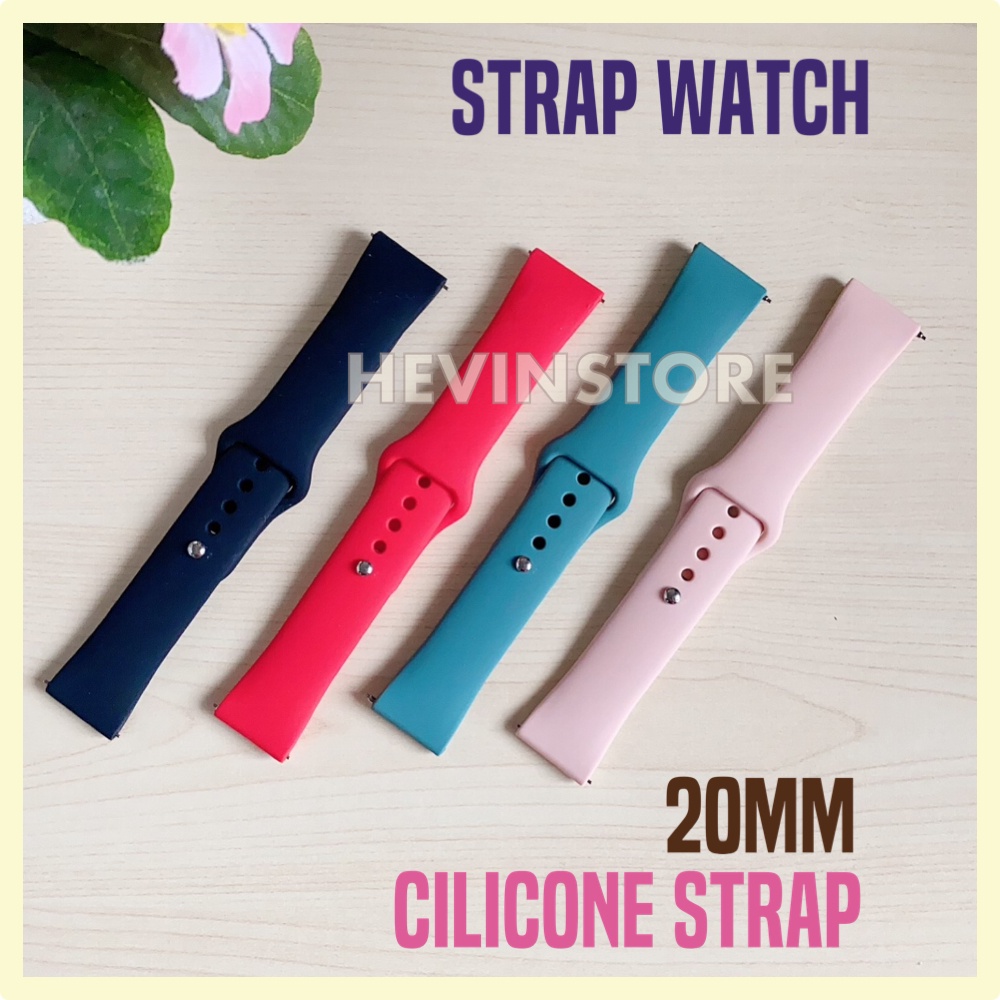 SILICONE LOOP STRAP SMARTWATCH 20MM QUICK RELEASE VARIAN-2
