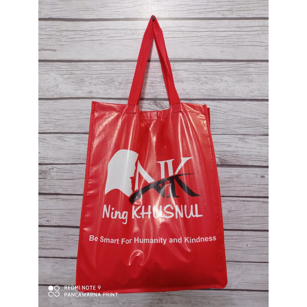 Tas Sembako / Tas Bantuan Custom Design Full Printing Surabaya