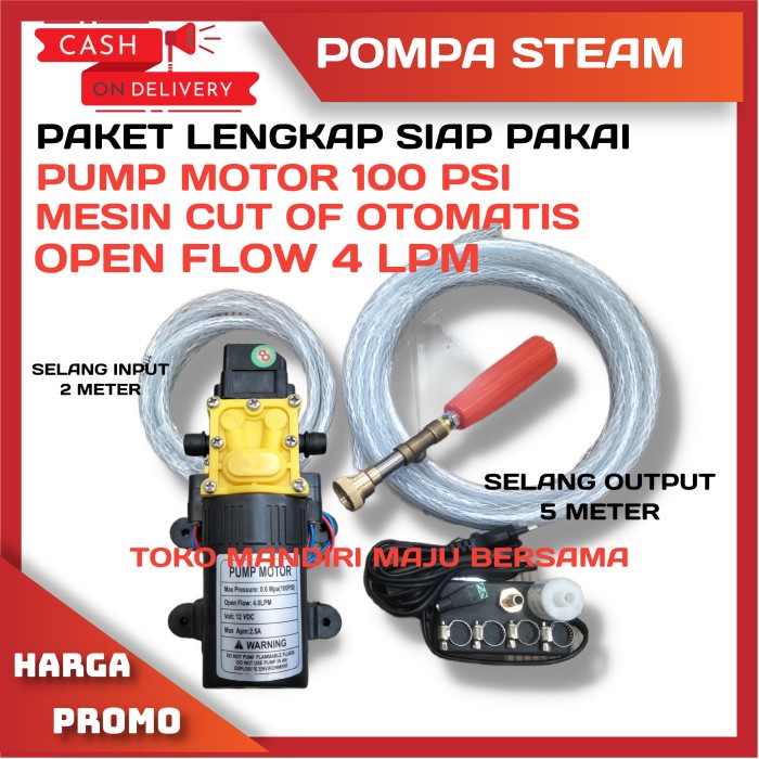 Alat Cuci Motor Steam Mobil Motor Ac Doorsmeer