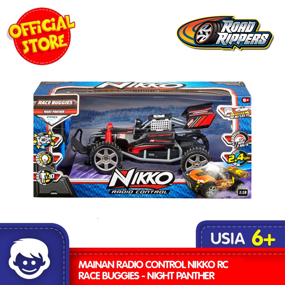 Mainan Radio Control Nikko RC Race Buggies - Night Panther