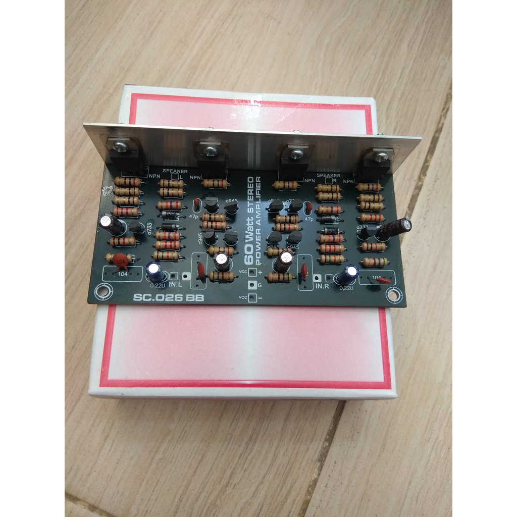 Jual !! PROMO CUCI GUDANG !! KIT POWER AMPLI 60 WATT STEREO power