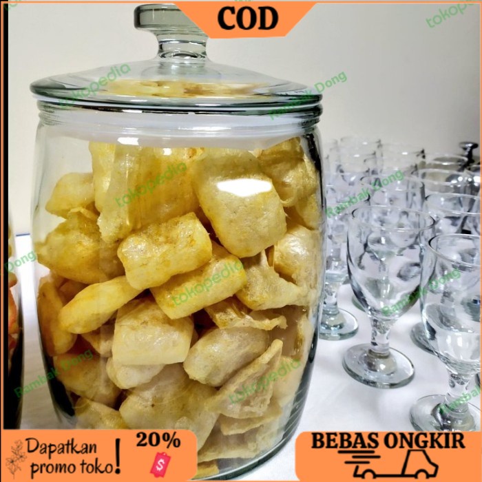 

(COD) Rambak Dong Kerupuk Kulit Sapi Asli Siap Makan