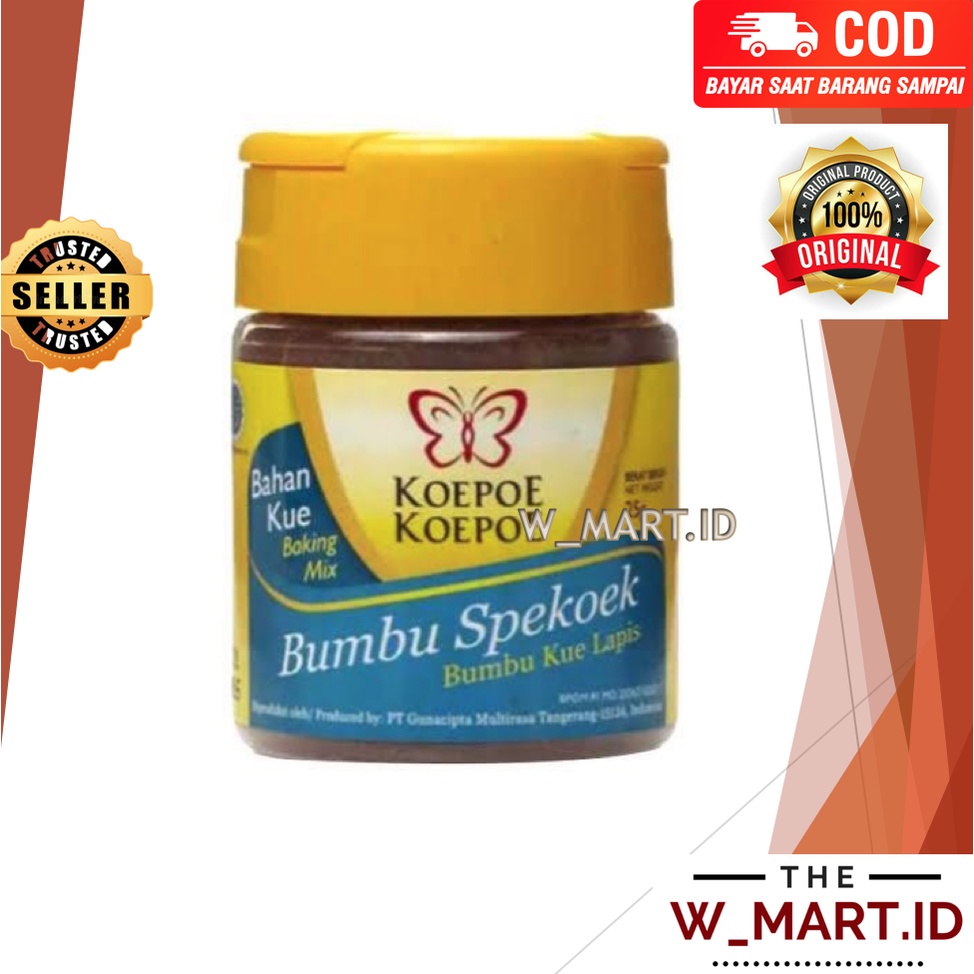 

KOEPOE BUMBU SPEKOEK BUMBU KUE LAPIS SPIKOEK SPEKOEK POWDER 25 GR