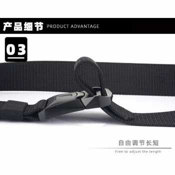 Tali ikat Pinggang Nilon Military Tactical 125cm Ikat Pinggang Nylon Tactical