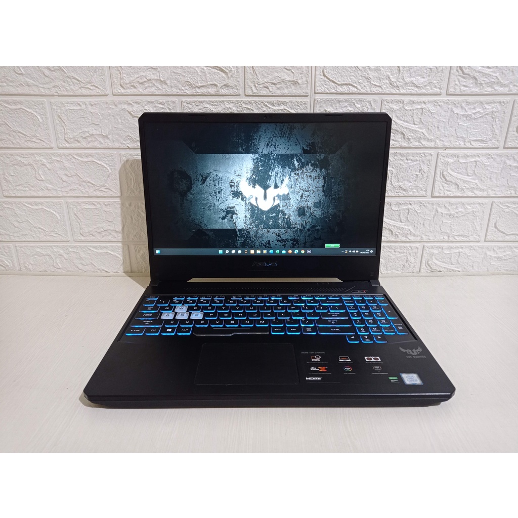 Asus ROG TUF Gaming FX505GT Core i5-9300H VGA Nvidia GTX1650 SSD Laptop Second Gaming Bekas GTX 1650