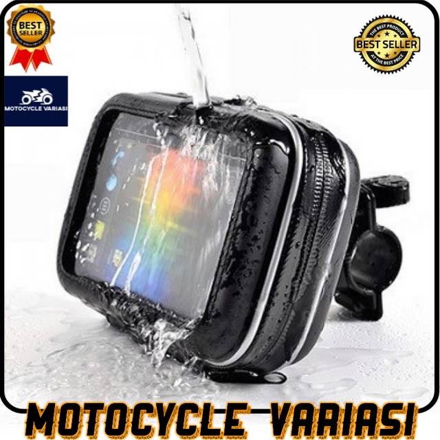 Holder hp Waterproof pcx tempat dudukan hp gps pcx waterproof