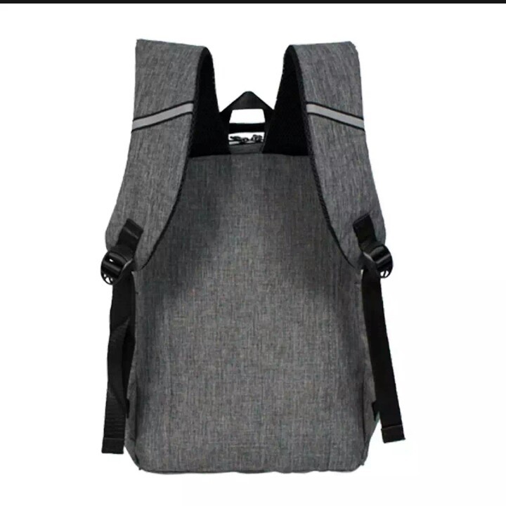 Prosport Tas Ransel Pria Dan Wanita Tas Fashion Backpack Original - Grey