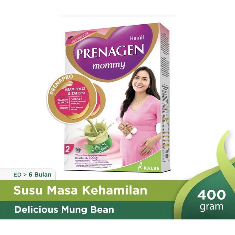 Prenagen MOMMY Coklat / Vanila / Strawberry / Mocca / Kacang Hijau 400 Gram