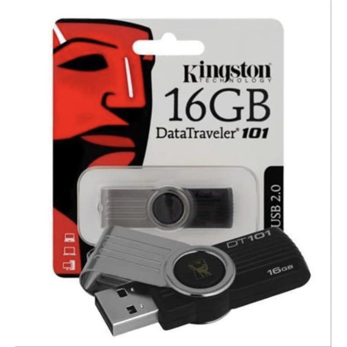 Aman Flashdisk Kingston 16Gb Dt 101 G2 / Flashdisk 16Gb / Usb Flash Drive Trendi
