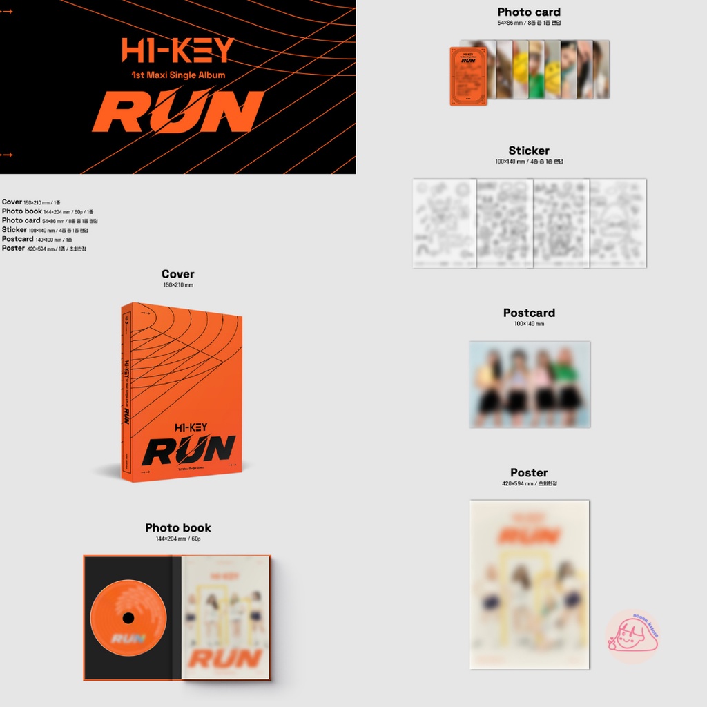 [PO] H1-KEY Album - RUN