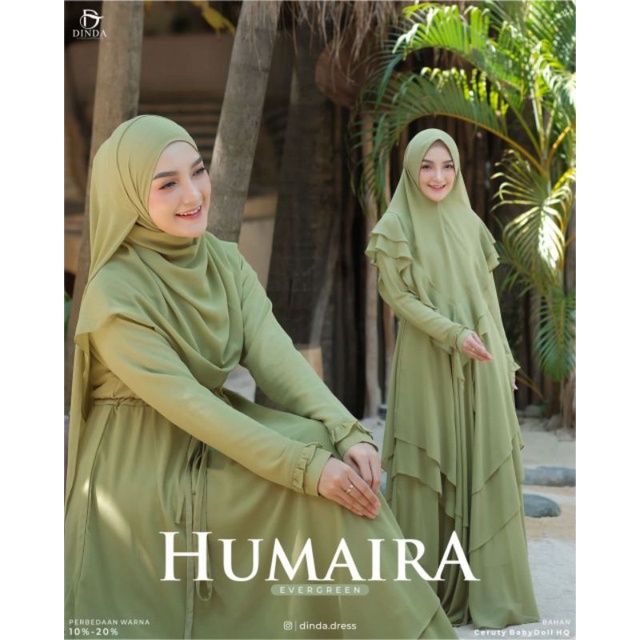 HUMAIRA DRESS BY DINDA (ORIGINAL)