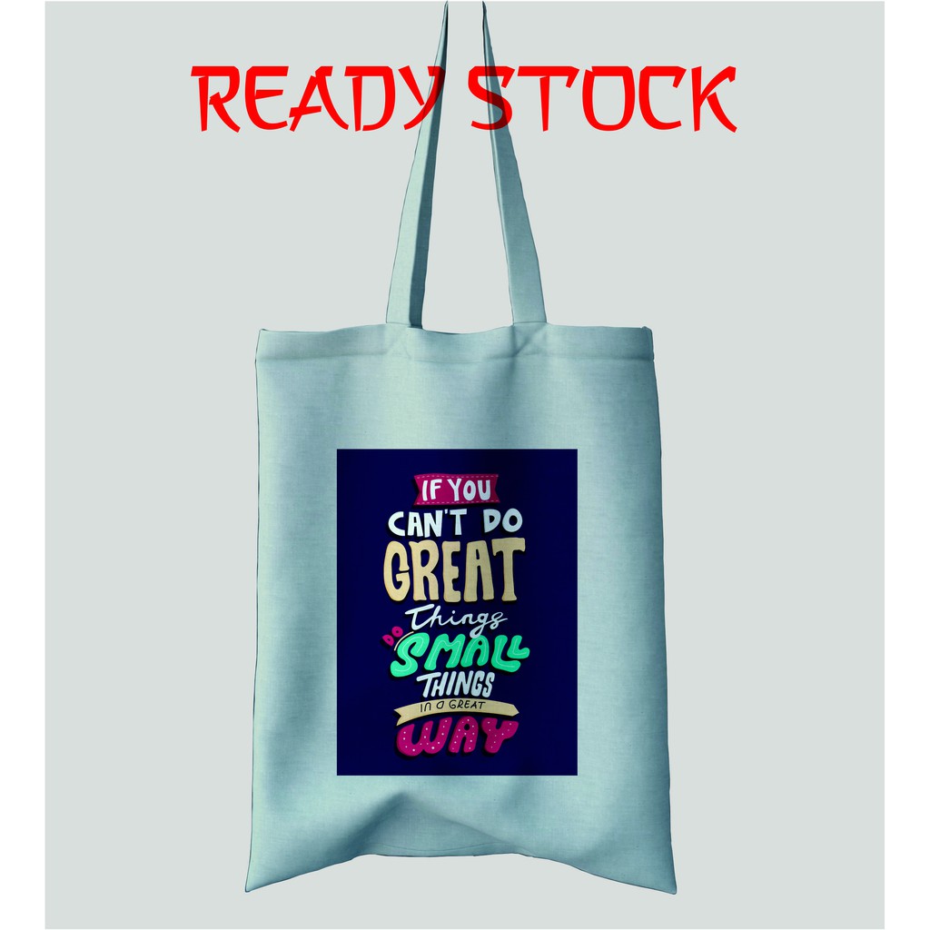 Totebag Premium - Canvas Drill - Bukan Blacu - Tas Fashion Wanita -  RS07