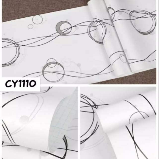 TERMURAH CY1110 WALLPAPER DINDING WALLPAPER MOTIF ALUR BERKUALITAS LANGSUNG PASANG