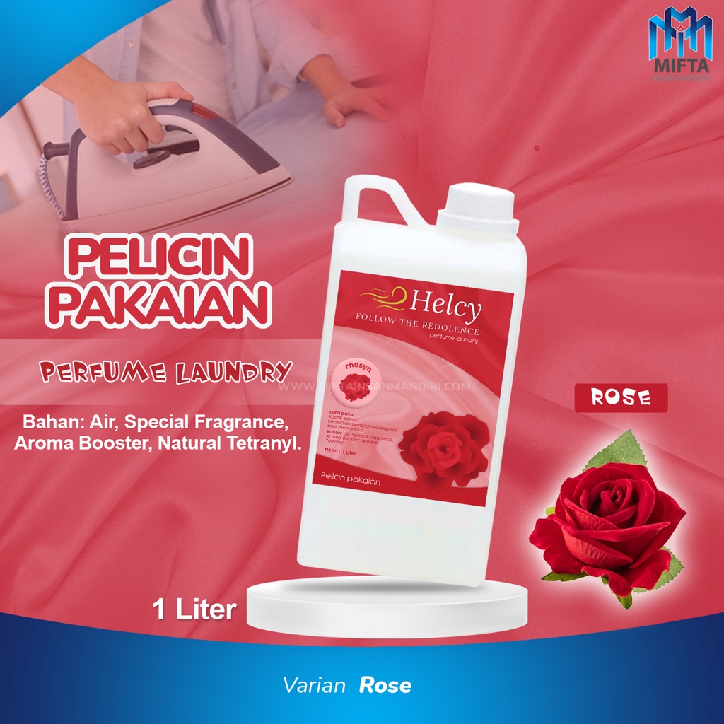 PEWANGI DAN PELICIN PAKAIAN HELCY / HELCY PERFUME LAUNDRY PREMIUM