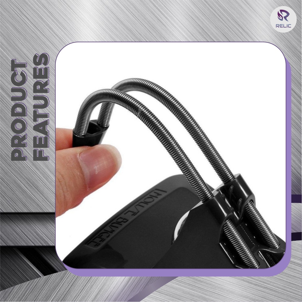 Mouse Gaming Bungee Relic Flexible Cable Organizer Aksesoris Komputer Laptop Berkualitas Termurah