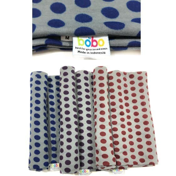 Gendongan Kaos POLKADOT Bobo | Geos Anak Bayi Motif Premium