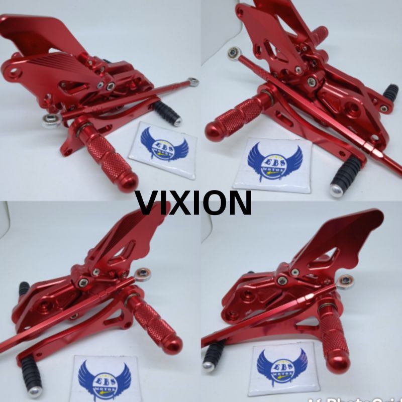 STEP UNDERBONE VIXION NEW VIXION OLD XABRE R15 MODEL NUI FOOTSTEP VIXION XABRE R15 - MERAH