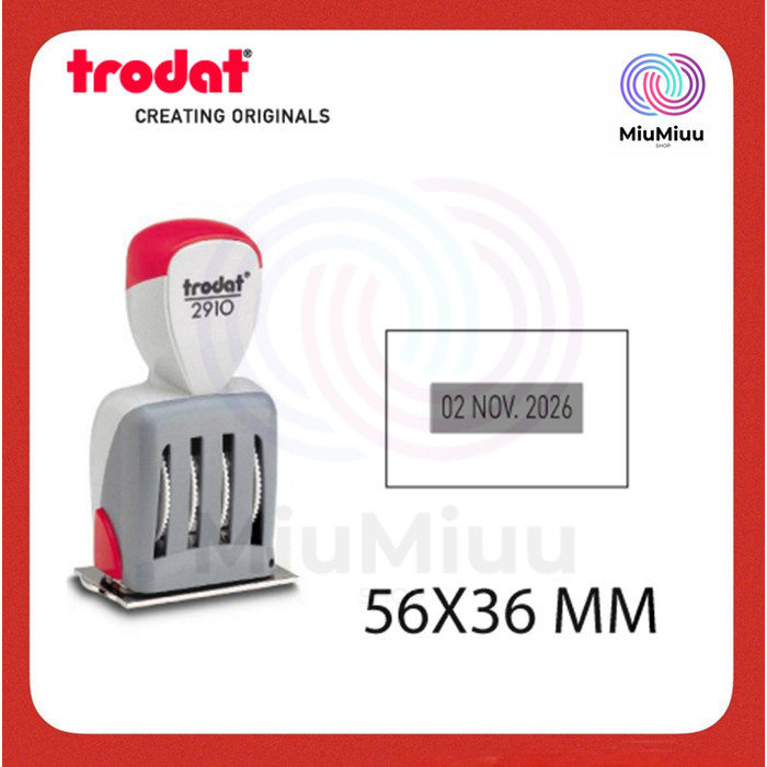 

STEMPEL TANGGAL TRODAT 2910 P 06 - P 07