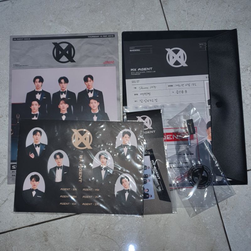 PRINTILAN 6TH GEN MONBEBE MONSTAX PHOTOBOOK, KEYRING, PC, STICKER SET, POSTCARD MONSTA X