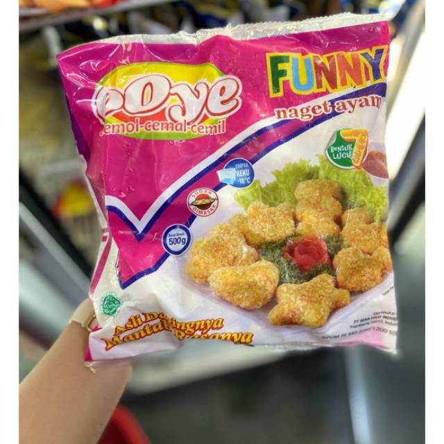 

OOYE NAGET AYAM FUNNY 500gr Jateng only