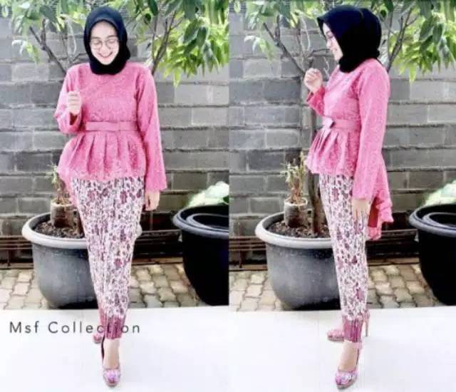 KEBAYA / KEBAYA BRUKAT / KEBAYA BROKAT / KEBAYA MODERN / KEBAYA PESTA / KEBAYA LAMARAN / BAJU KEBAYA-2