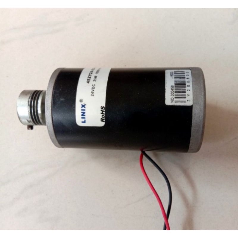 Dc Motor Linix 24V 25W 1900Rpm Model 45ZY24-25-0