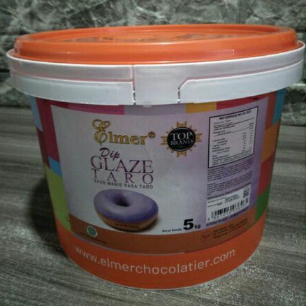 

Elmer Dip Glaze Taro 5 Kg / Taro Glazur Chocomaltine