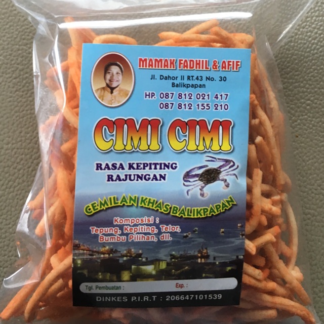 Cimi cimi kepiting rajungan