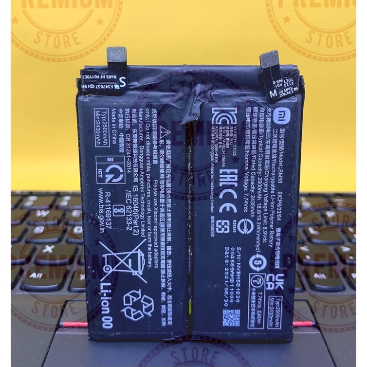 Batre Baterai Battery Xiaomi Mi 11T Pro Bm58 Baterai Xiaomi Mi11T Pro original baterai xiaomi Mi Mix 4