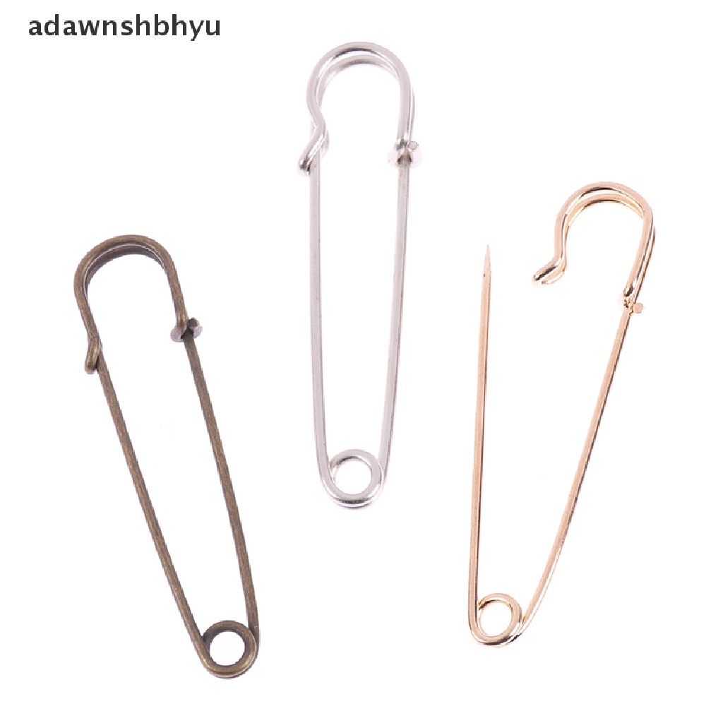Adawnshbhyu 12pcs Besar Heavy Duty Stainless Steel Big Jumbo Peniti Selimut Crafting