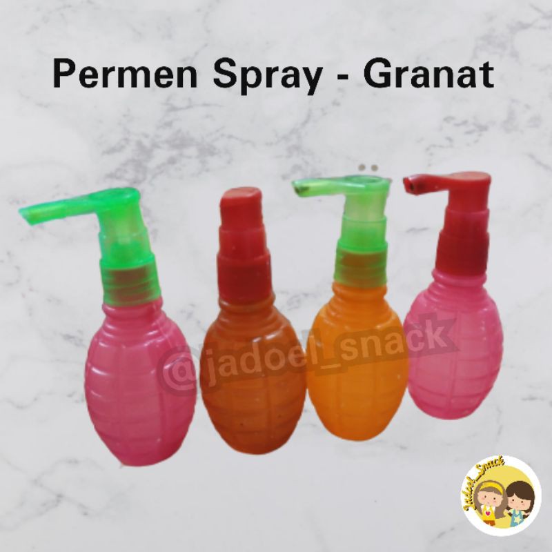 Permen Spray Candy Permen Magic Spray Permen asam Rasa Buah by