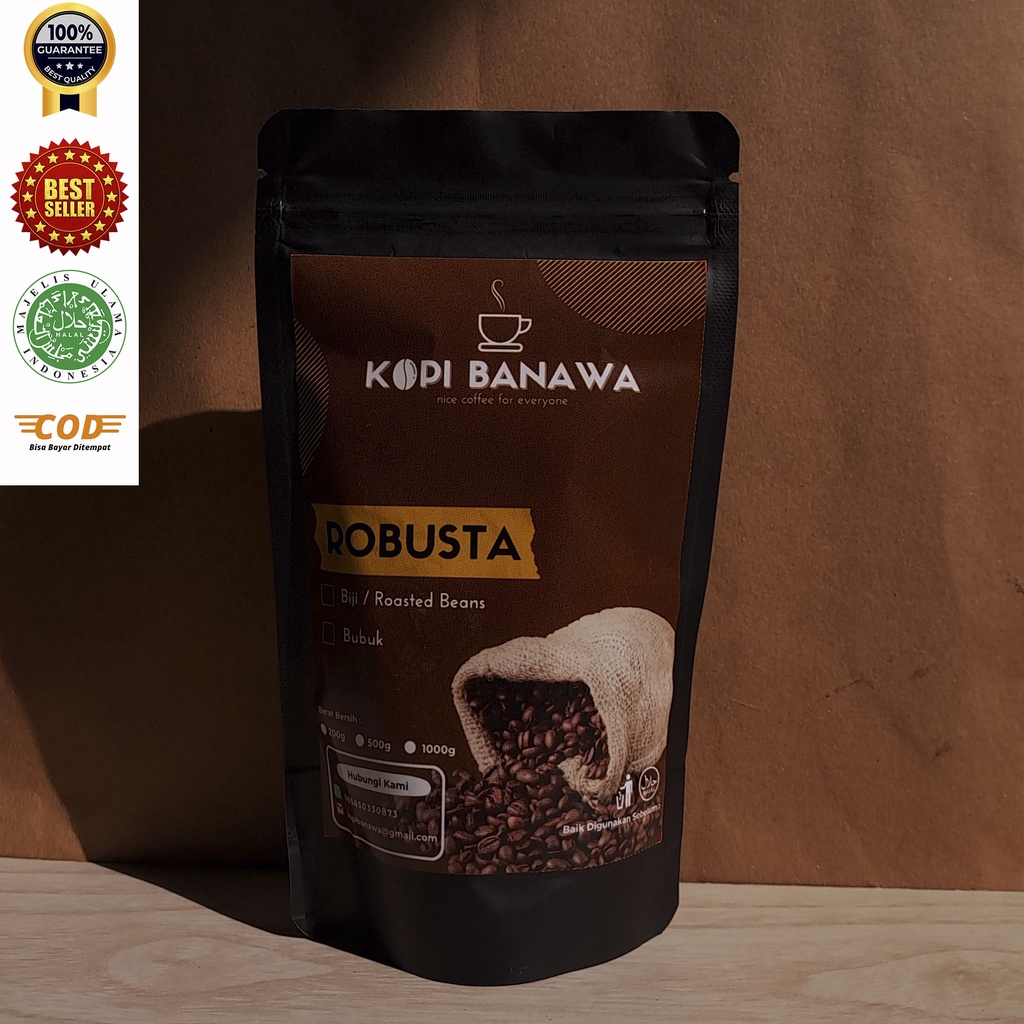 

Kopi Banawa - Kopi Robusta - Kopi Bubuk 200gr