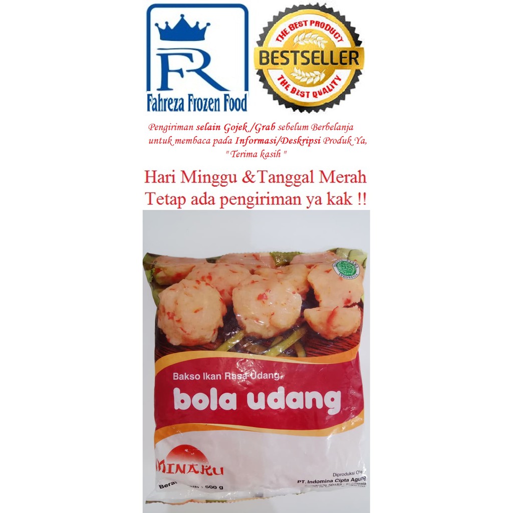 

Minaku Bola Udang 500 Gram Harga Reseller