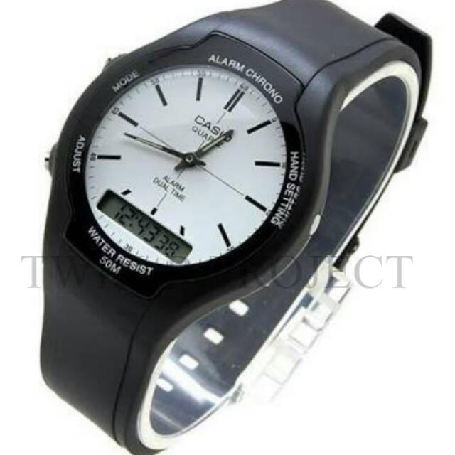 Jam Tangan Unisex Pria/Wanita Casio Original Standard Type AW-90H-7E