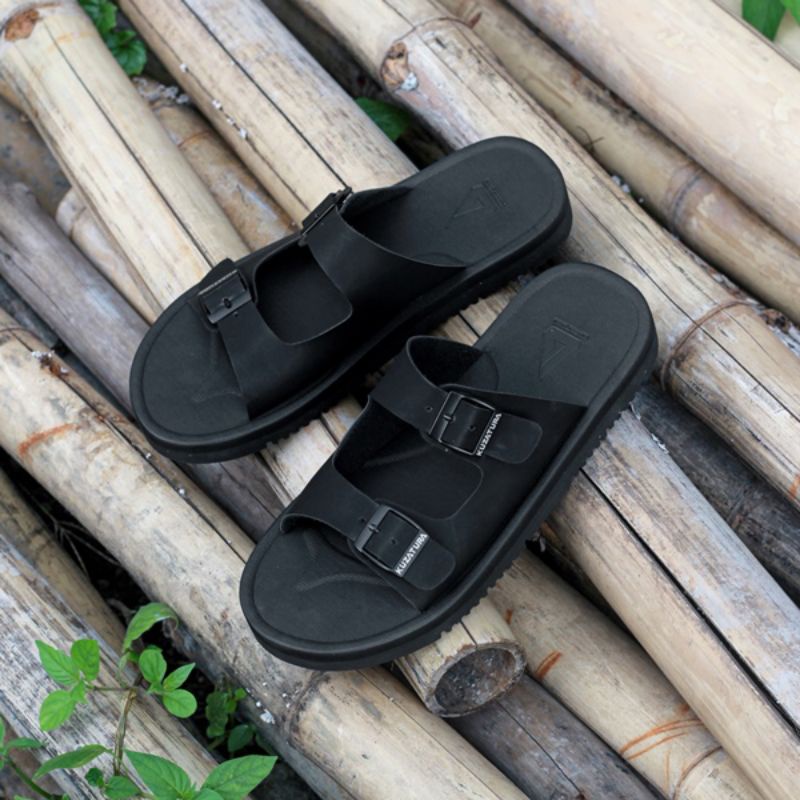 Bos - Sandal Casual Pria Sendal Slide Kasual Original Best Lokal Produk Stylish Milenial Terbaru